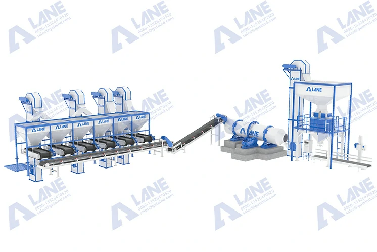 mixed cat litter production line